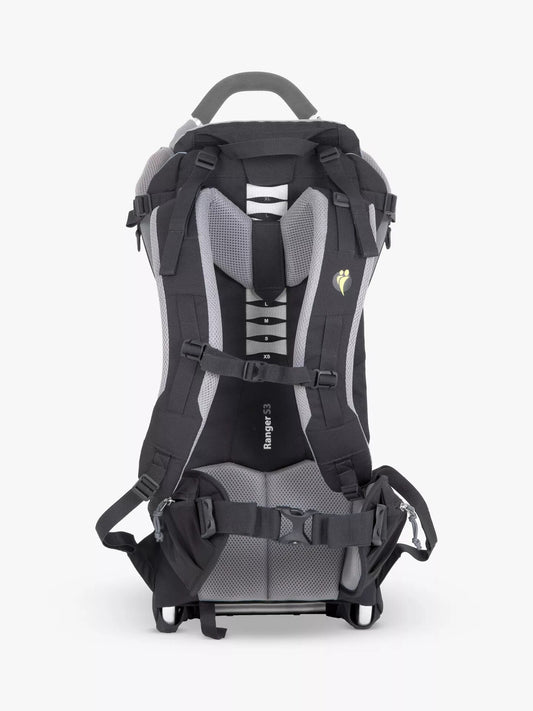LittleLife Ranger S3 carrier seen from the back, showing the adjustable harness
