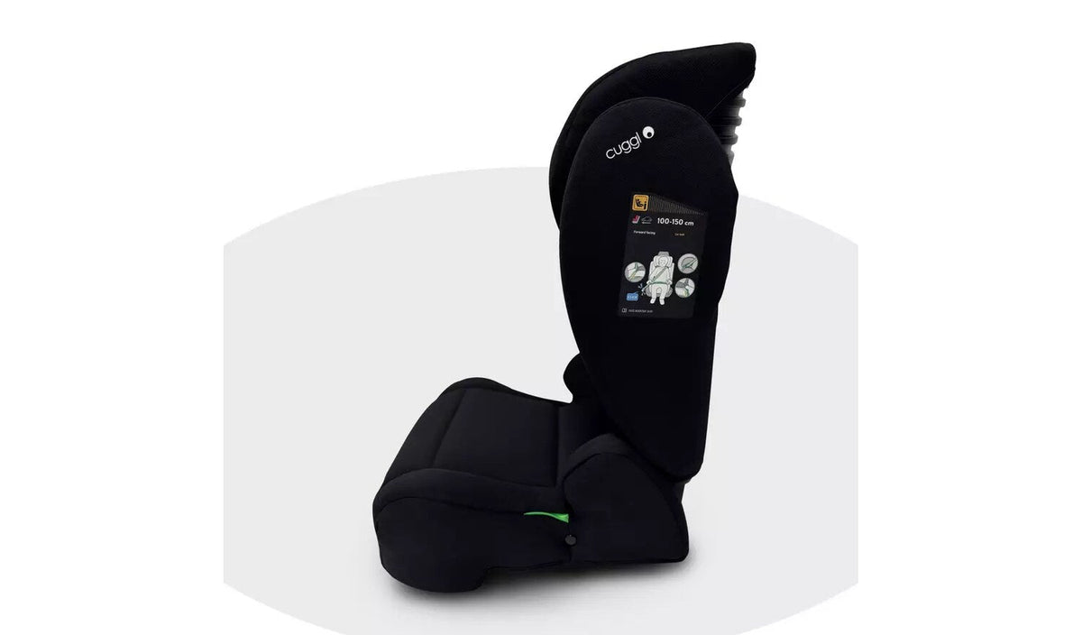 Cuggl i-Size high back booster car seat, side view