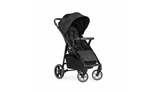 Hauck Shop N Care pushchair in black, side view