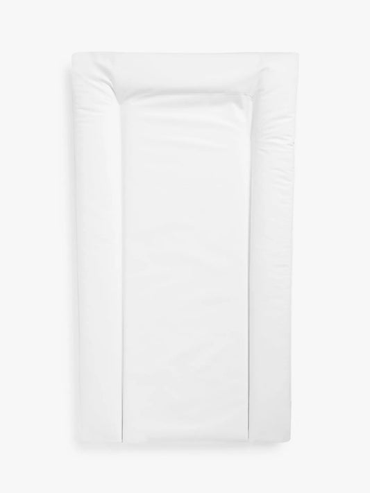John Lewis changing mat in white with raised sides
