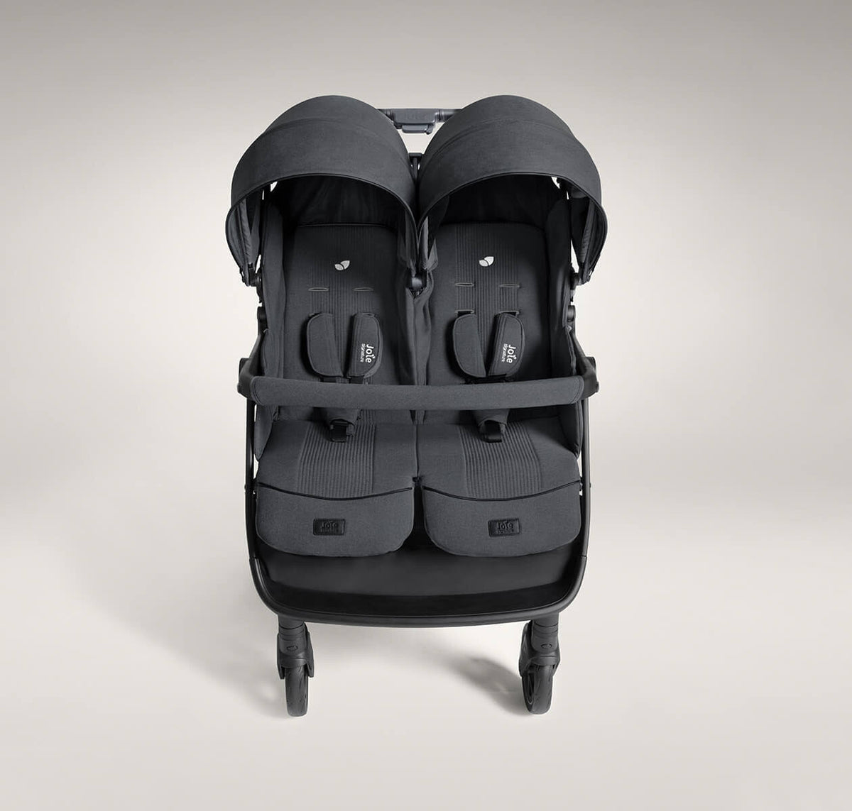 Joie Signature Estrella double stroller, front view