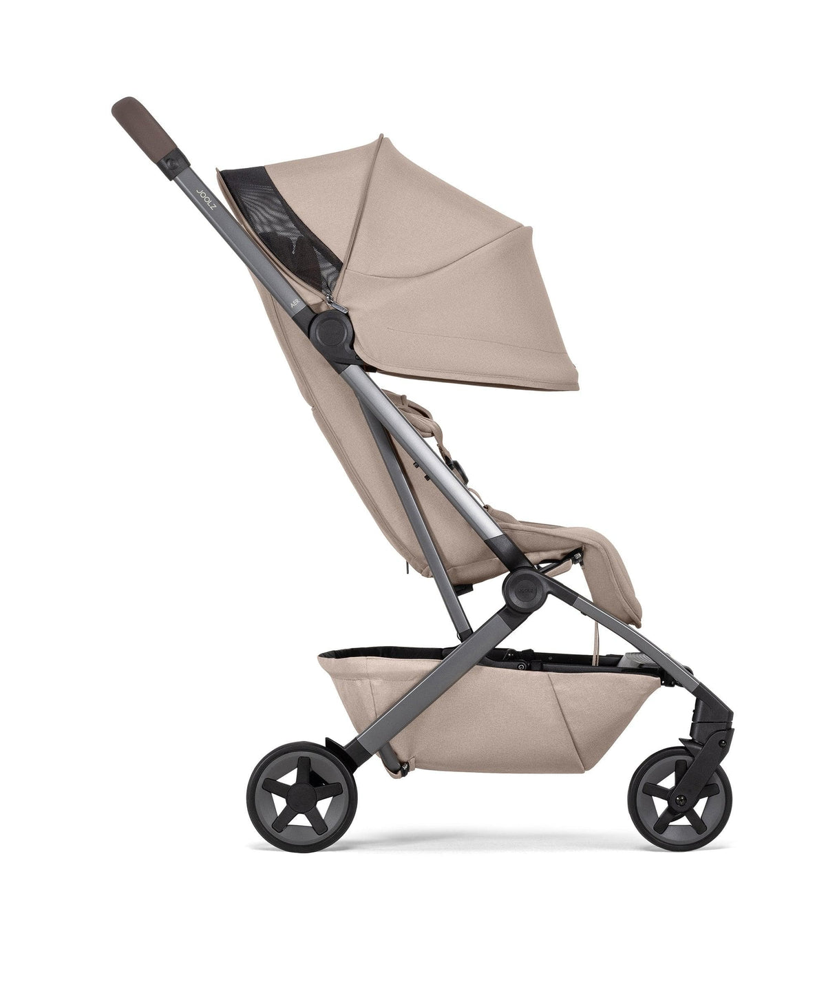 Joolz Aer² pushchair in Sandy Taupe, side view