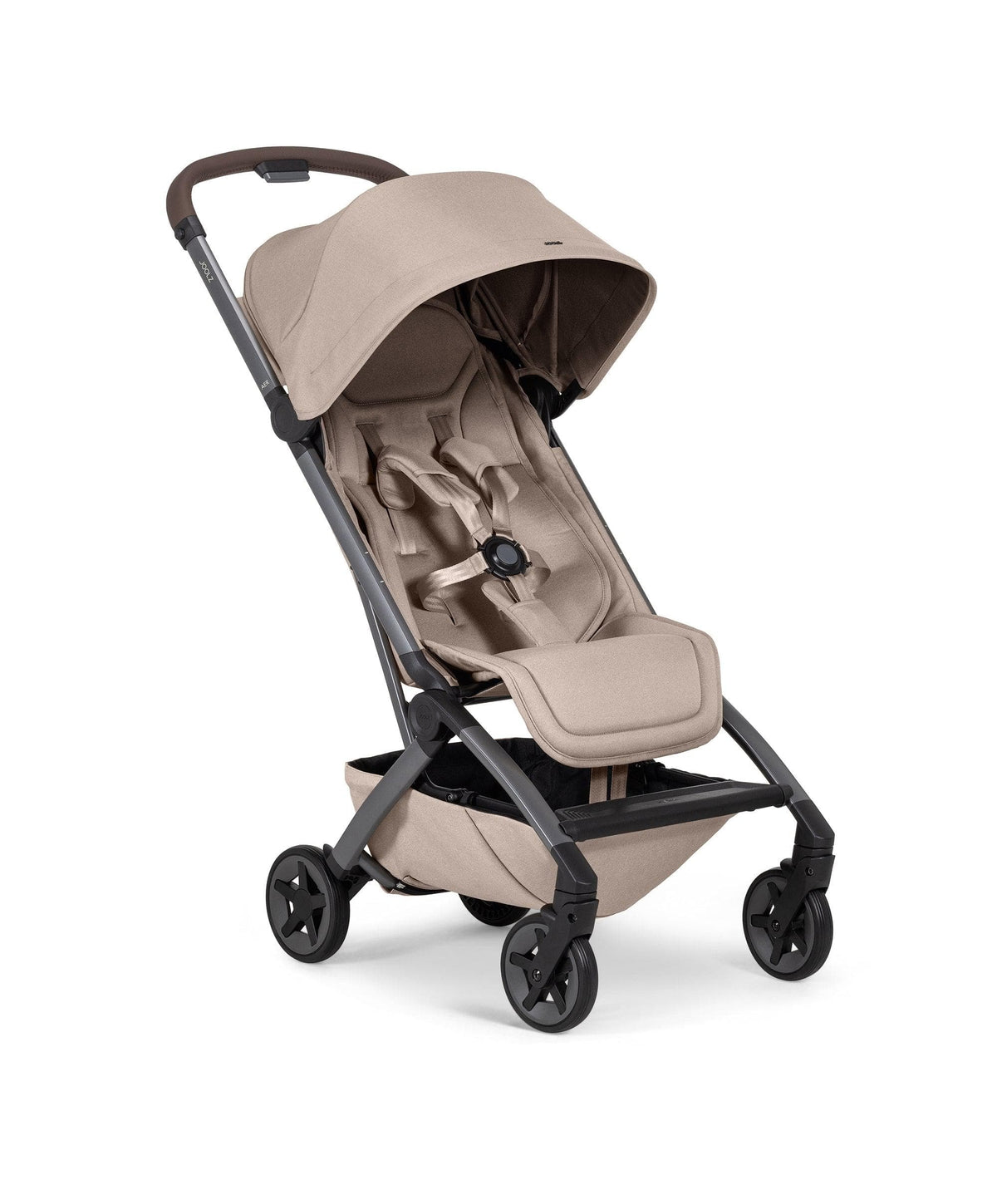 Joolz Aer² pushchair in Sandy Taupe, three-quarter view