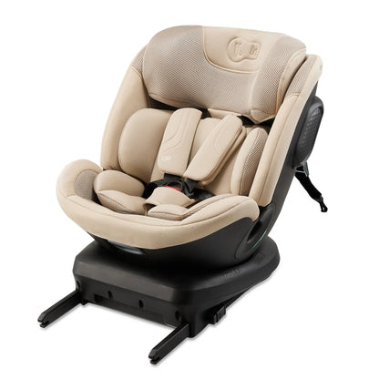 Kinderkraft XPEDITION 3 i-Size car seat rotated towards the door for loading