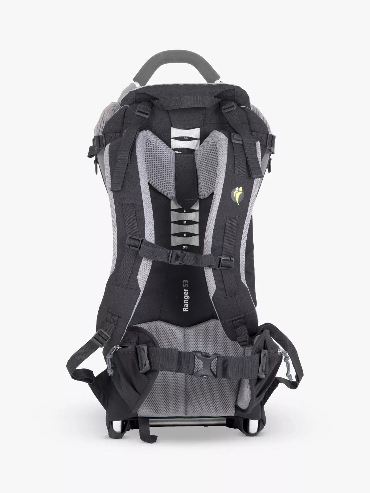 LittleLife Ranger S3 carrier seen from the back, showing the adjustable harness
