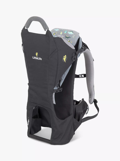 LittleLife Ranger S3 carrier with its padded child seat and headrest
