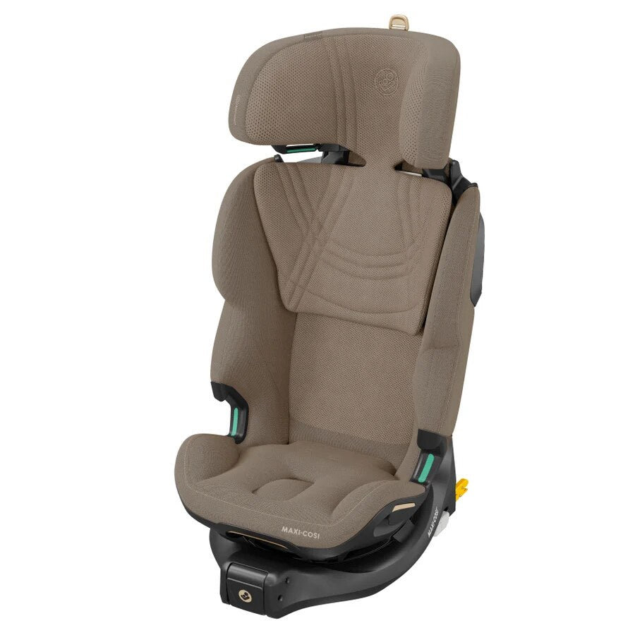 Maxi-Cosi Emerald 360 Pro seat unit with the headrest fully raised