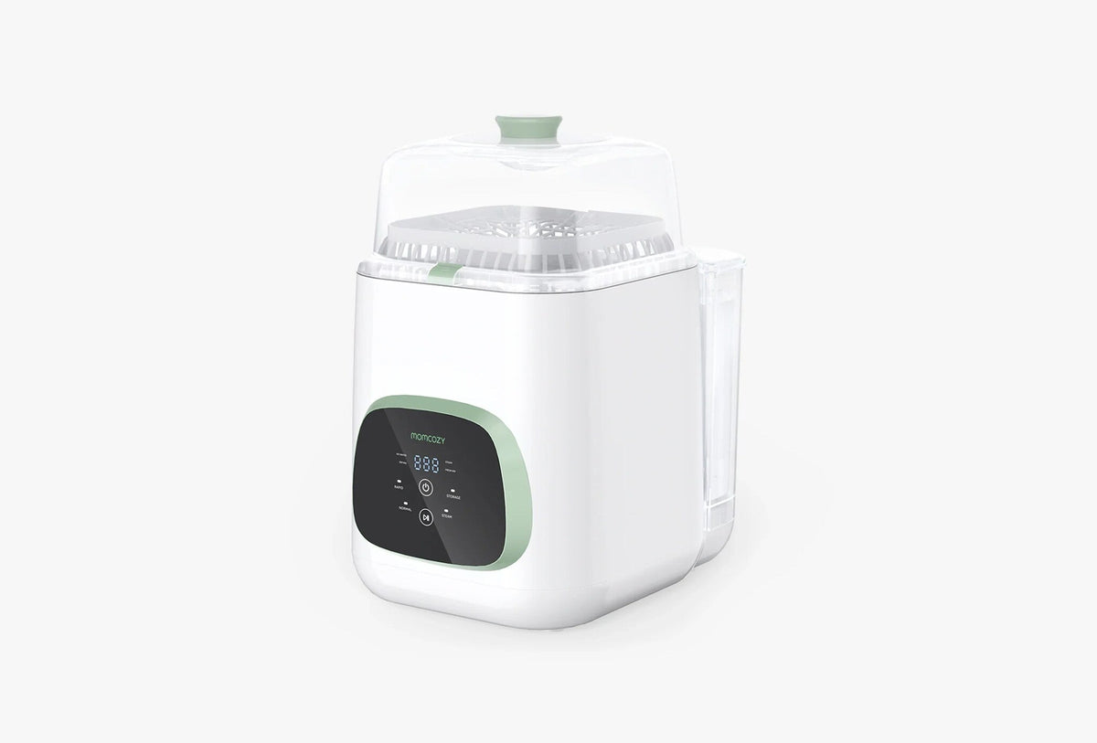 Momcozy KleanPal Pro bottle washer and steriliser, front view