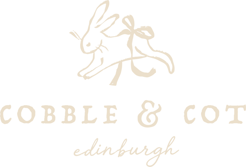 Cobble & Cot hare mark in cream