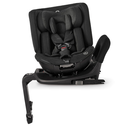 Silver Cross Motion All Size 360 car seat rotated towards the car door