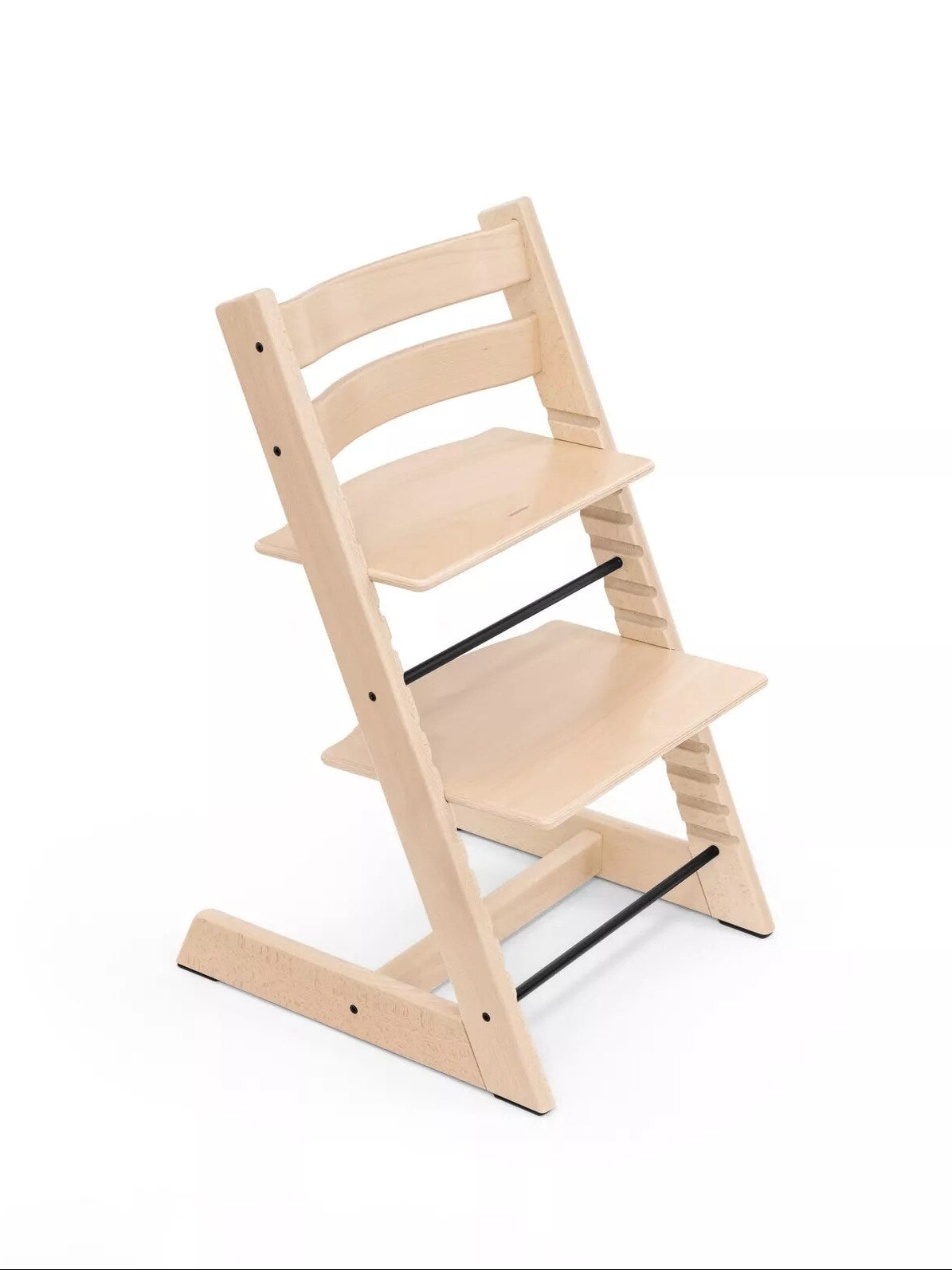 Stokke Tripp Trapp high chair in natural wood